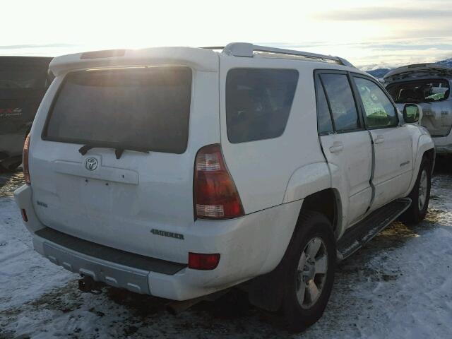 JTEBU17R448022190 - 2004 TOYOTA 4RUNNER LI WHITE photo 4