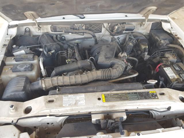 4F4YR16U74TM00786 - 2004 MAZDA B3000 CAB WHITE photo 7