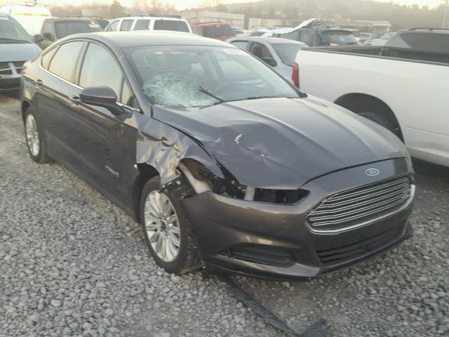 3FA6P0UU7GR350633 - 2016 FORD FUSION S H CHARCOAL photo 1