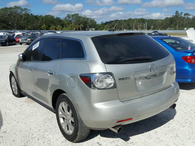 JM3ER293390217048 - 2009 MAZDA CX-7 SILVER photo 3