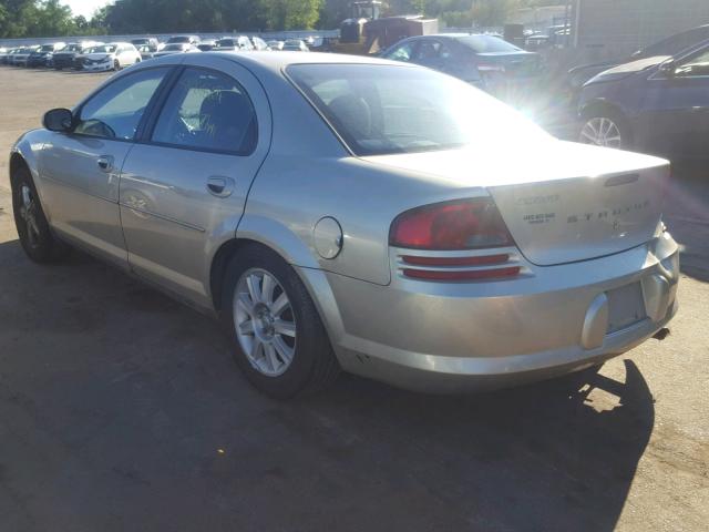 1B3EL46X75N667314 - 2005 DODGE STRATUS SX TAN photo 3