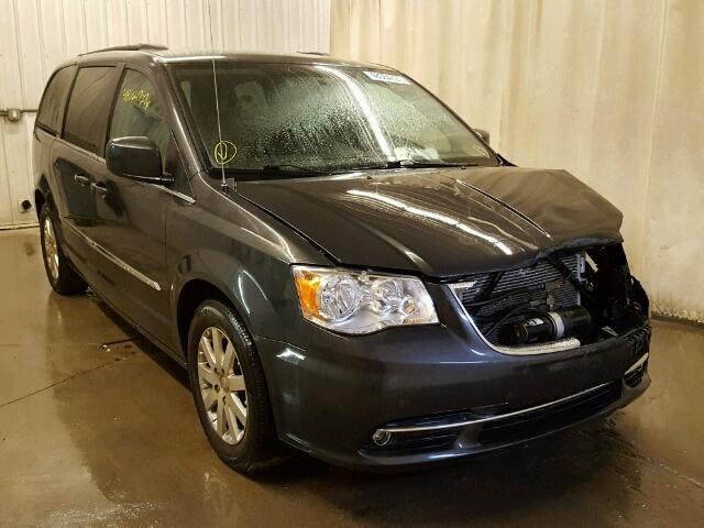 2A4RR8DG1BR618126 - 2011 CHRYSLER TOWN & COU CHARCOAL photo 1