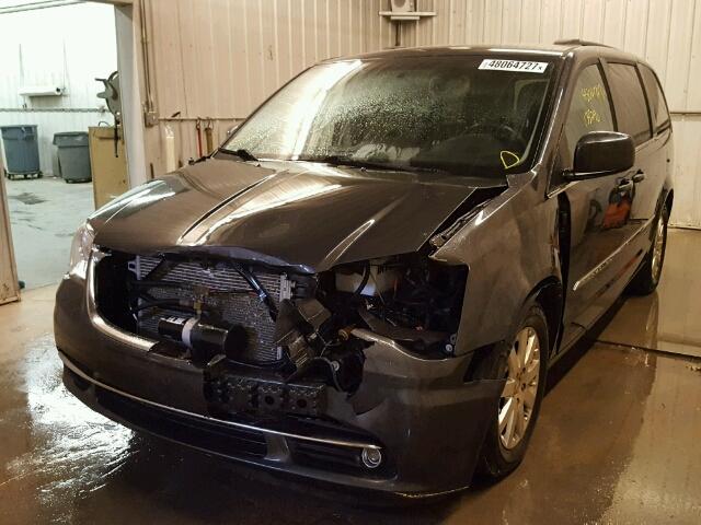 2A4RR8DG1BR618126 - 2011 CHRYSLER TOWN & COU CHARCOAL photo 2