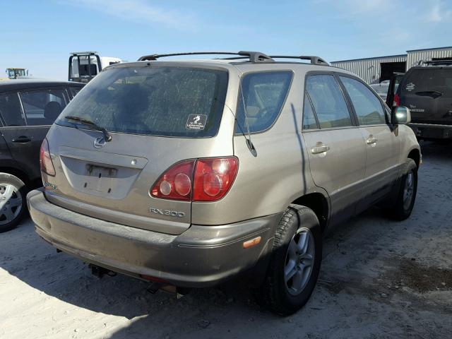 JT6GF10U0Y0051037 - 2000 LEXUS RX 300 GOLD photo 4