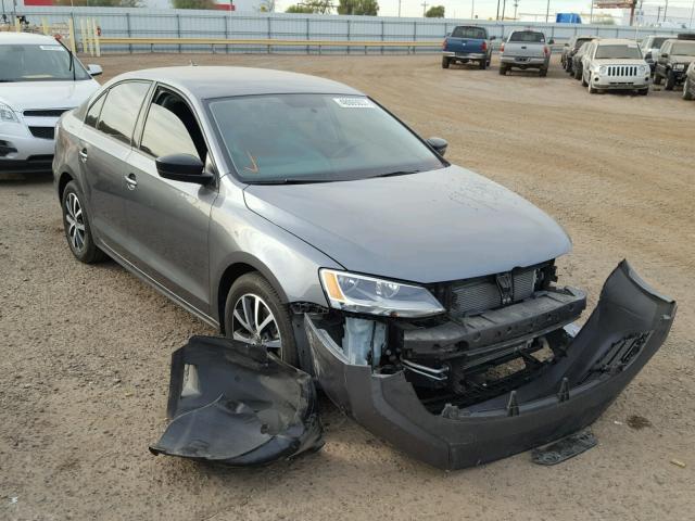 3VWD67AJ7GM375274 - 2016 VOLKSWAGEN JETTA SE GRAY photo 1