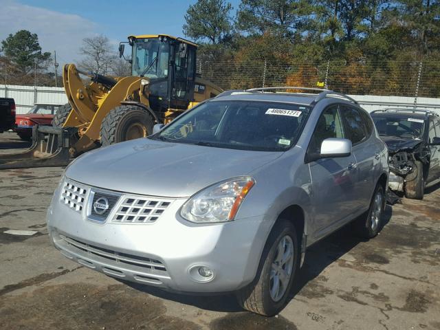 JN8AS5MV9AW108430 - 2010 NISSAN ROGUE S SILVER photo 2