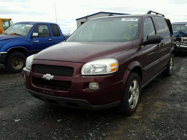 1GNDV33198D180860 - 2008 CHEVROLET UPLANDER L 勃艮第红 照片 2