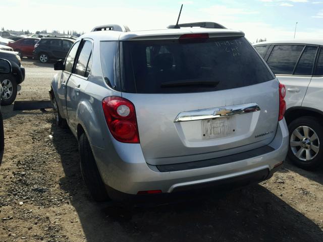 2GNALCEK6F6366849 - 2015 CHEVROLET EQUINOX LT SILVER photo 3