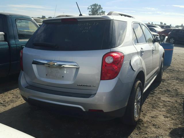 2GNALCEK6F6366849 - 2015 CHEVROLET EQUINOX LT SILVER photo 4