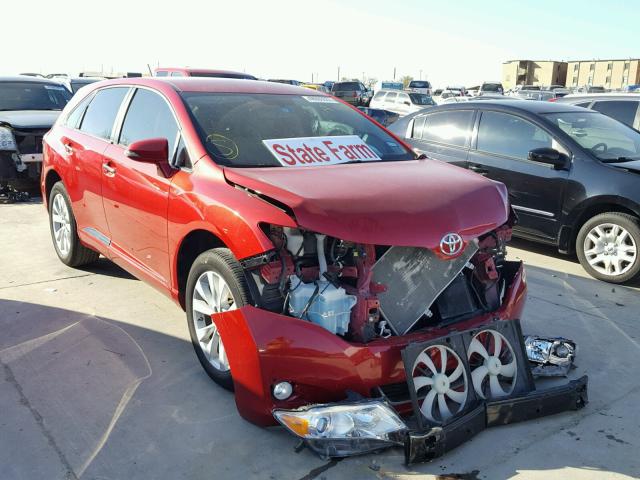 4T3ZA3BBXFU091951 - 2015 TOYOTA VENZA LE RED photo 1