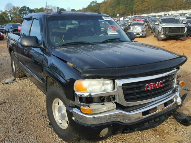 2GTEC19T641141083 - 2004 GMC NEW SIERRA BLACK photo 1