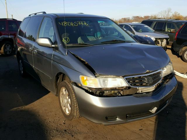 2HKRL18672H522630 - 2002 HONDA ODYSSEY EX GREEN photo 1