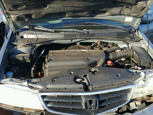 2HKRL18672H522630 - 2002 HONDA ODYSSEY EX GREEN photo 7