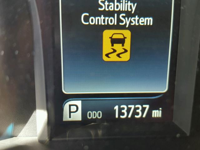 4T1BF1FK3HU318037 - 2017 TOYOTA CAMRY LE ნაცრისფერი ფოტო 8