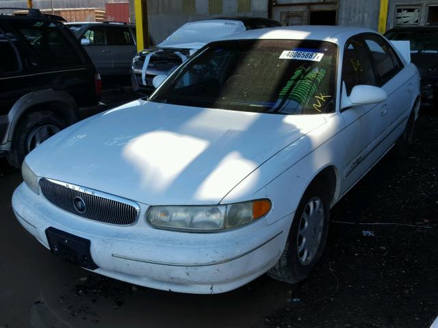 2G4WS52M4V1422166 - 1997 BUICK CENTURY CU WHITE photo 2