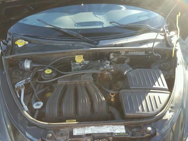 3C4FY58B32T344482 - 2002 CHRYSLER PT CRUISER BLACK photo 7