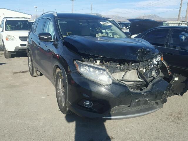 5N1AT2MVXEC802571 - 2014 NISSAN ROGUE S BLACK photo 1