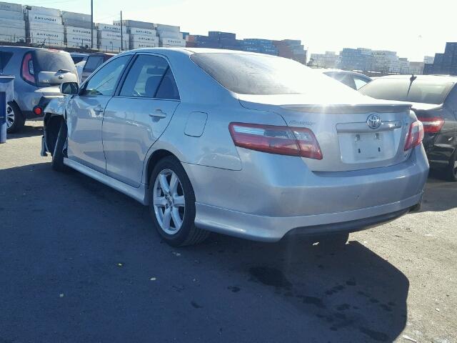 4T1BE46K77U723191 - 2007 TOYOTA CAMRY NEW SILVER photo 3