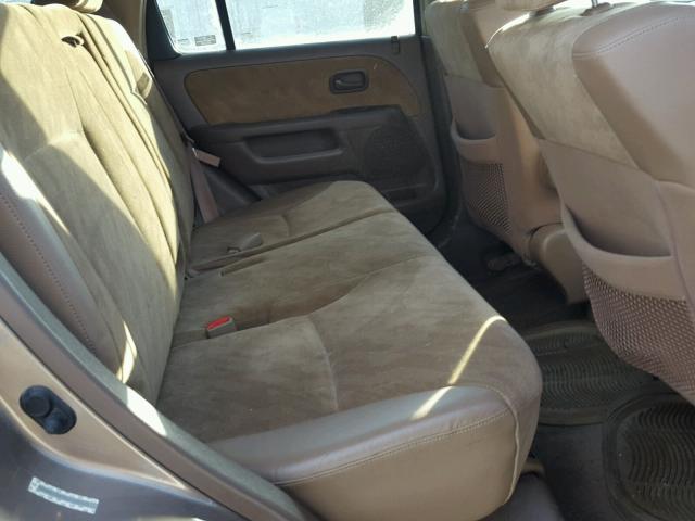 SHSRD78813U103523 - 2003 HONDA CR-V EX BROWN photo 6