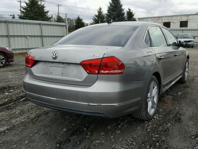 1VWBN7A30CC102474 - 2012 VOLKSWAGEN PASSAT SE SILVER photo 4