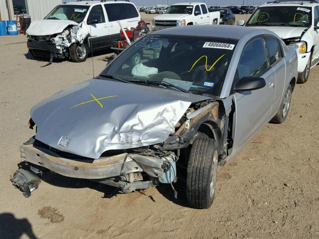 1G8AN12F35Z108039 - 2005 SATURN ION LEVEL SILVER photo 2
