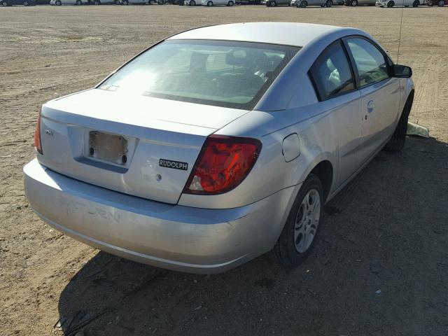 1G8AN12F35Z108039 - 2005 SATURN ION LEVEL SILVER photo 4