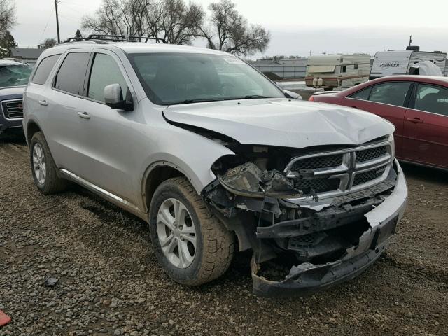 1D4RE4GG5BC732454 - 2011 DODGE DURANGO CR SILVER photo 1