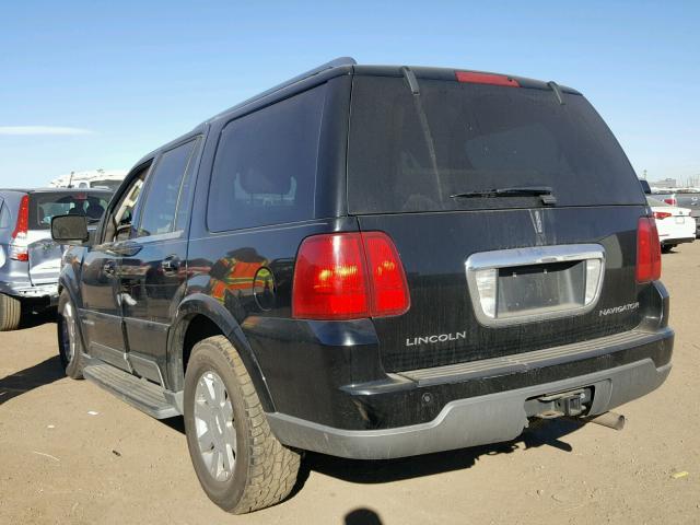 5LMFU28R74LJ16208 - 2004 LINCOLN NAVIGATOR BLACK photo 3