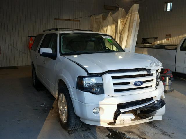 1FMJK2A52AEB07930 - 2010 FORD EXPEDITION WHITE photo 1