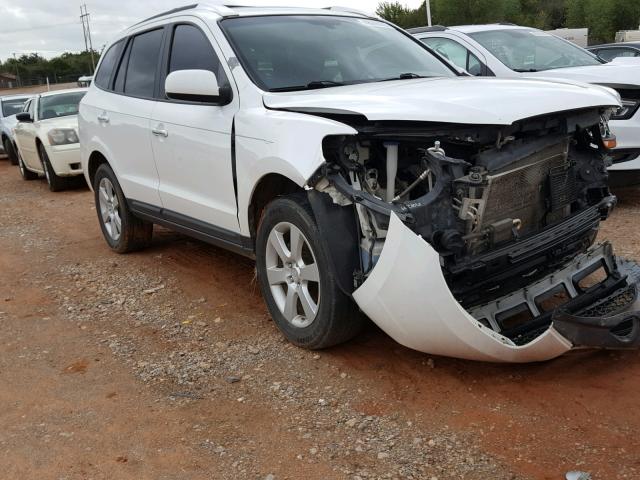 5NMSH13E79H239234 - 2009 HYUNDAI SANTA FE S WHITE photo 1