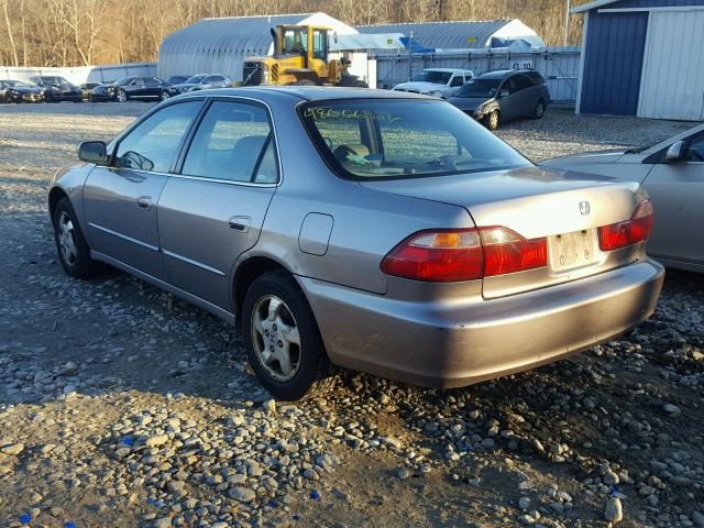 1HGCG6675YA002334 - 2000 HONDA ACCORD EX BROWN photo 3