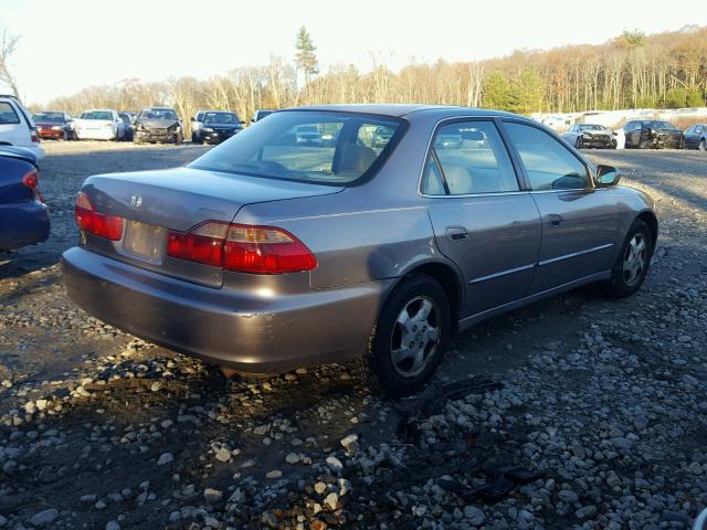 1HGCG6675YA002334 - 2000 HONDA ACCORD EX BROWN photo 4