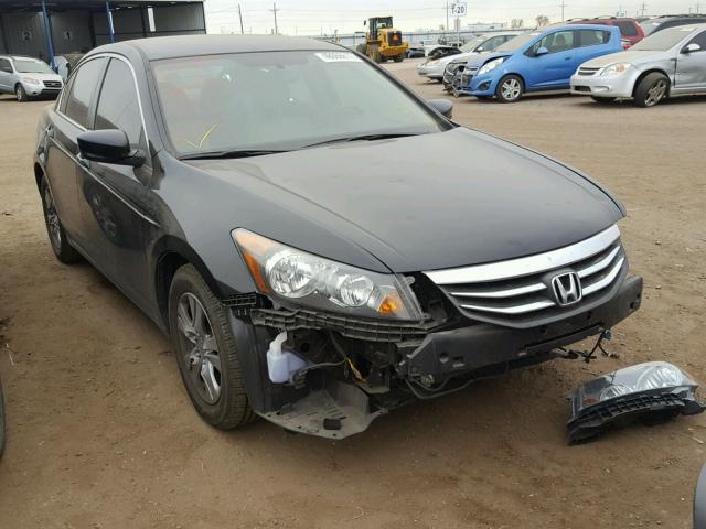 1HGCP2F60CA079895 - 2012 HONDA ACCORD SE BLACK photo 1