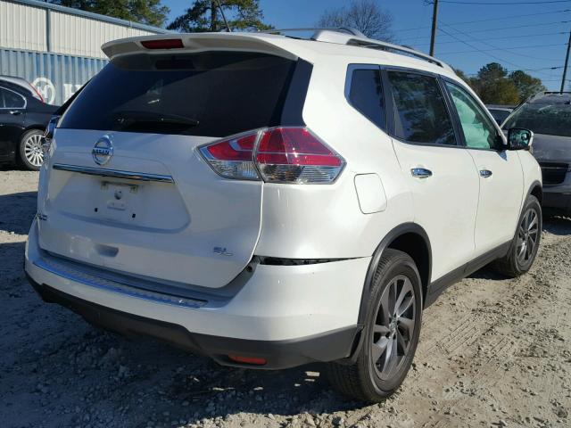 5N1AT2MT8GC866741 - 2016 NISSAN ROGUE S WHITE photo 4