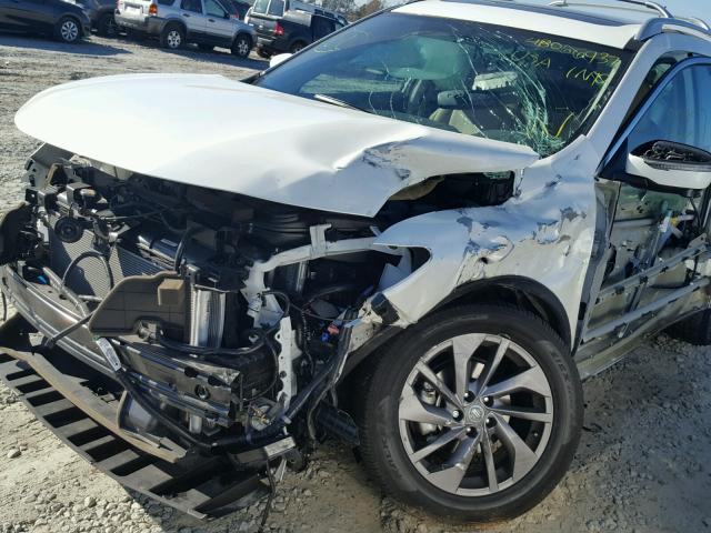 5N1AT2MT8GC866741 - 2016 NISSAN ROGUE S WHITE photo 9