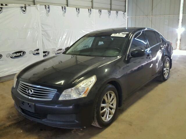 JNKCV61F49M052899 - 2009 INFINITI G37 BLACK photo 2