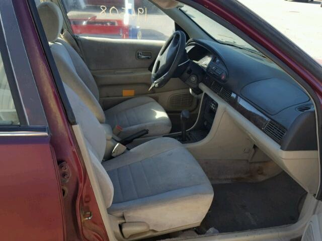 1N4BU31D0RC131334 - 1994 NISSAN ALTIMA XE RED photo 5