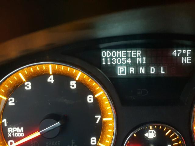 5GZLVVED7AJ132500 - 2010 SATURN OUTLOOK XR შავი ფოტო 8