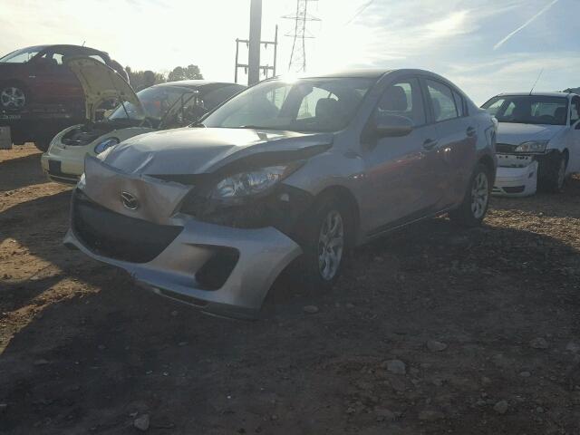 JM1BL1TF7D1815477 - 2013 MAZDA 3 I SILVER photo 2