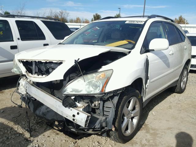 JTJHA31U650078726 - 2005 LEXUS RX 330 WHITE photo 2