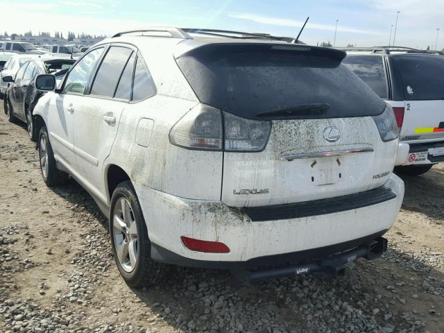 JTJHA31U650078726 - 2005 LEXUS RX 330 WHITE photo 3