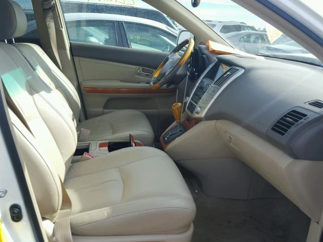 JTJHA31U650078726 - 2005 LEXUS RX 330 WHITE photo 5