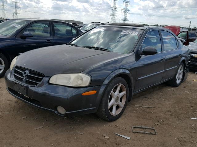 JN1CA31A41T113178 - 2001 NISSAN MAXIMA GXE GRAY photo 2