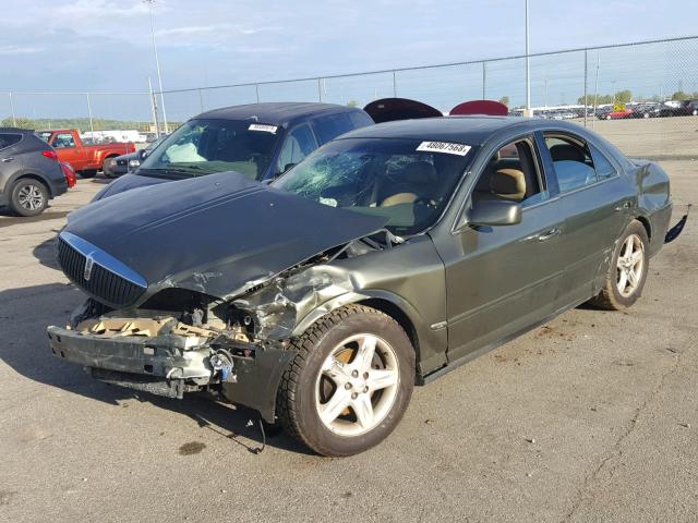 1LNHM87A8YY927101 - 2000 LINCOLN LS 绿色 照片 2