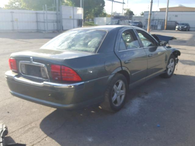 1LNHM87A8YY927101 - 2000 LINCOLN LS 绿色 照片 4