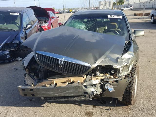 1LNHM87A8YY927101 - 2000 LINCOLN LS 绿色 照片 9