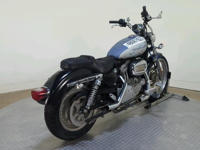 1HD4CJM1X5K412583 - 2005 HARLEY-DAVIDSON XL883 C BLUE photo 8