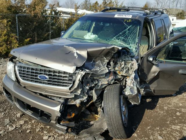 1FMZU73K74UB75244 - 2004 FORD EXPLORER X GRAY photo 2