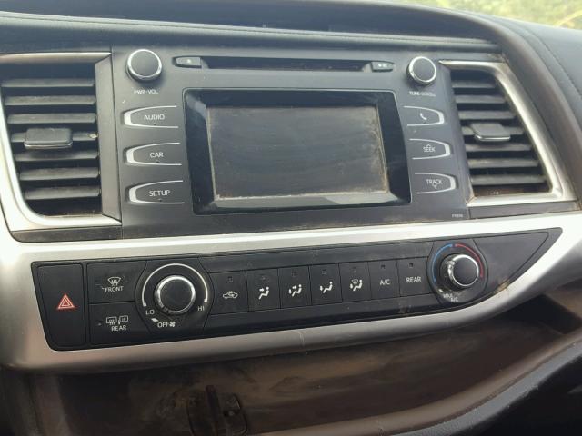 5TDBZRFH2JS841378 - 2018 TOYOTA HIGHLANDER CHARCOAL photo 9