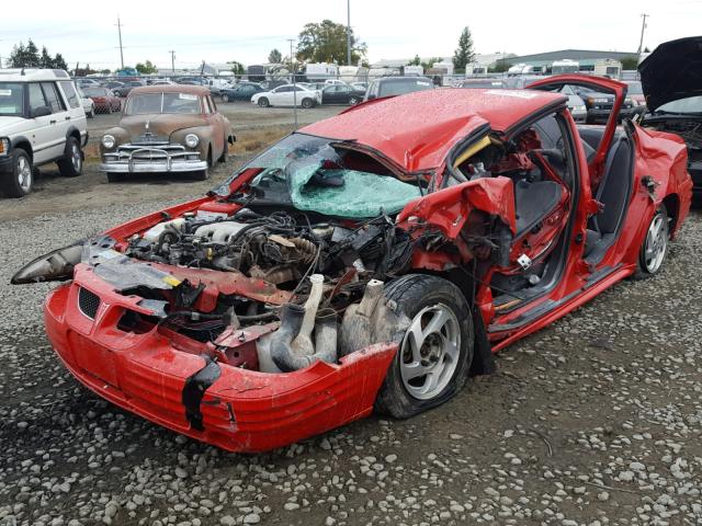 1G2NF52E4YC503636 - 2000 PONTIAC GRAND AM S Qırmızı foto 2